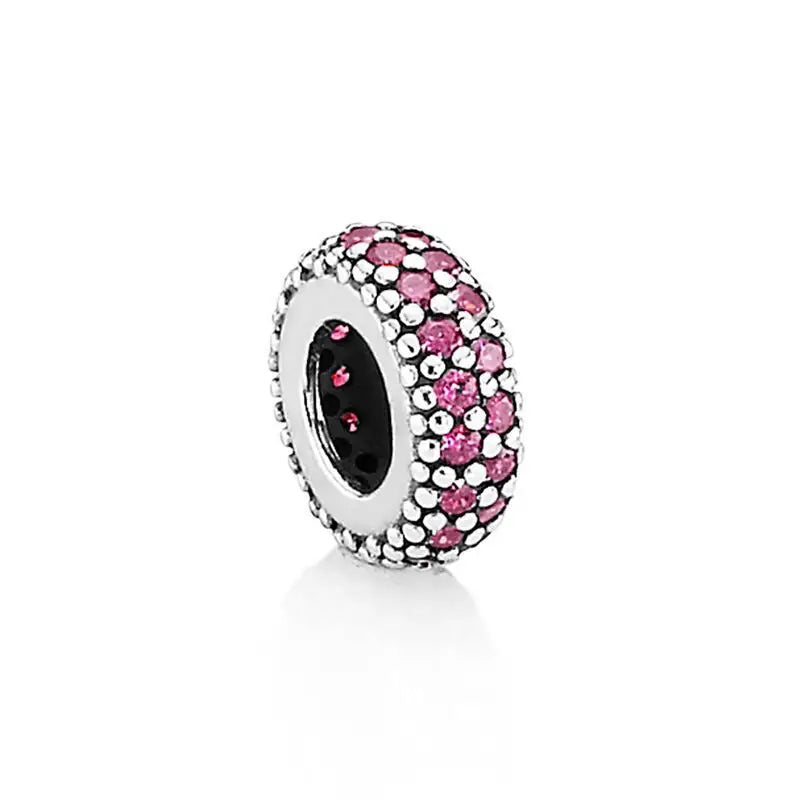 2025 New Sale 925 Silver Black Cat Paw Colorful Separated beads charms Fit Original Women Bracelet 925 Jewelry Gift