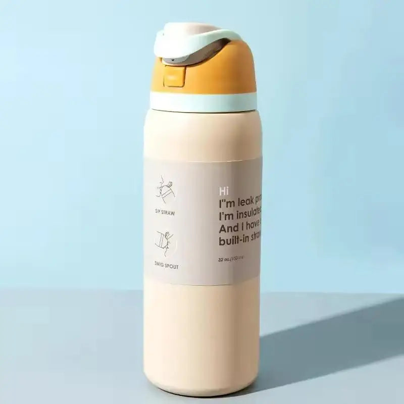 1Pc 24oz Stainless Steel Vacuum Flasks & Thermoses Water Bottle Drinkware Thermo Tumbler Thermal Mug Original Cold Hot Coffee