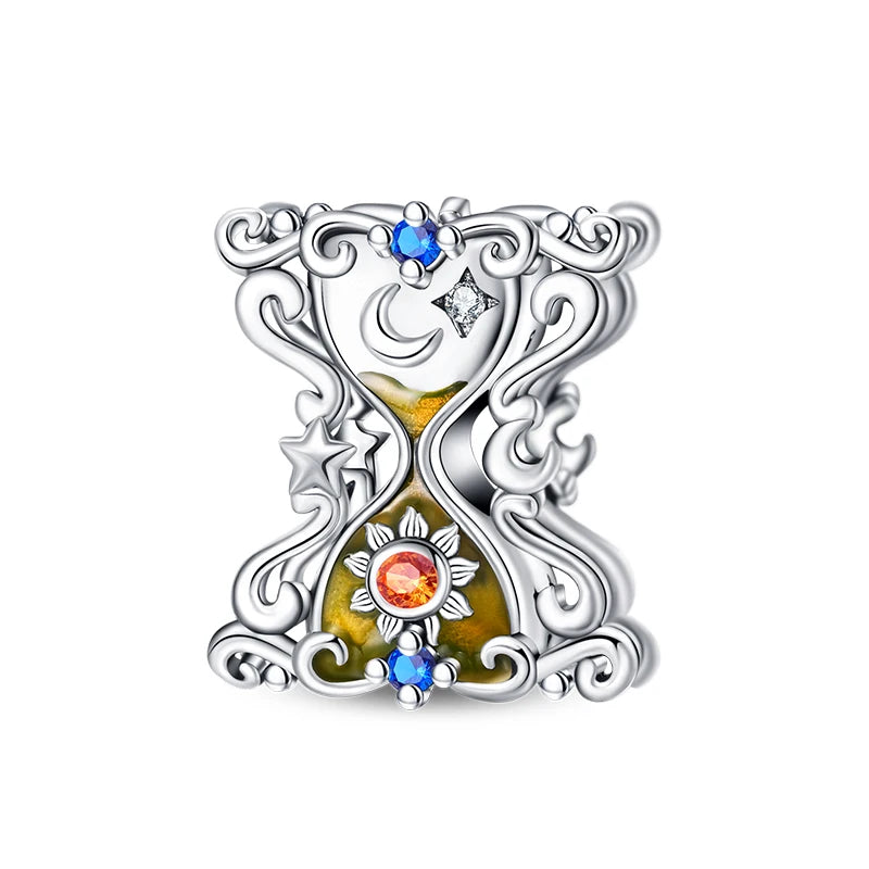 925 Silver Magic Tarot Series Lovers Death Sun StarsCharms Beads Fit 3mm 925 Original Bracelets DIY Birthday Jewelry Gift