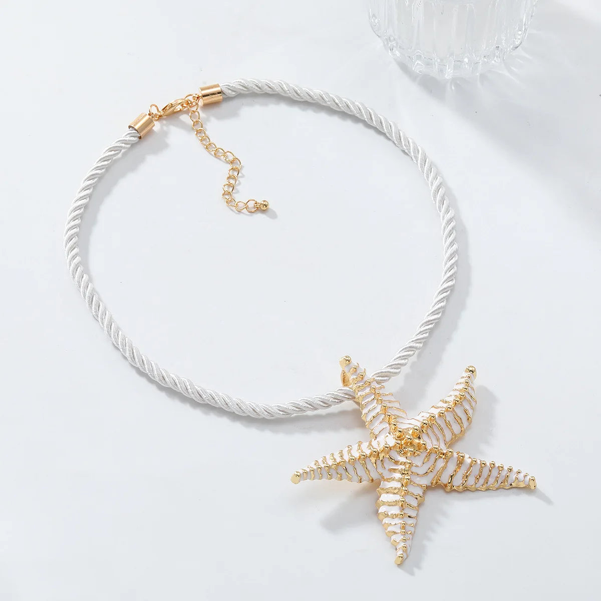 ZAA Bohemian Colorful Starfish Necklace for Women