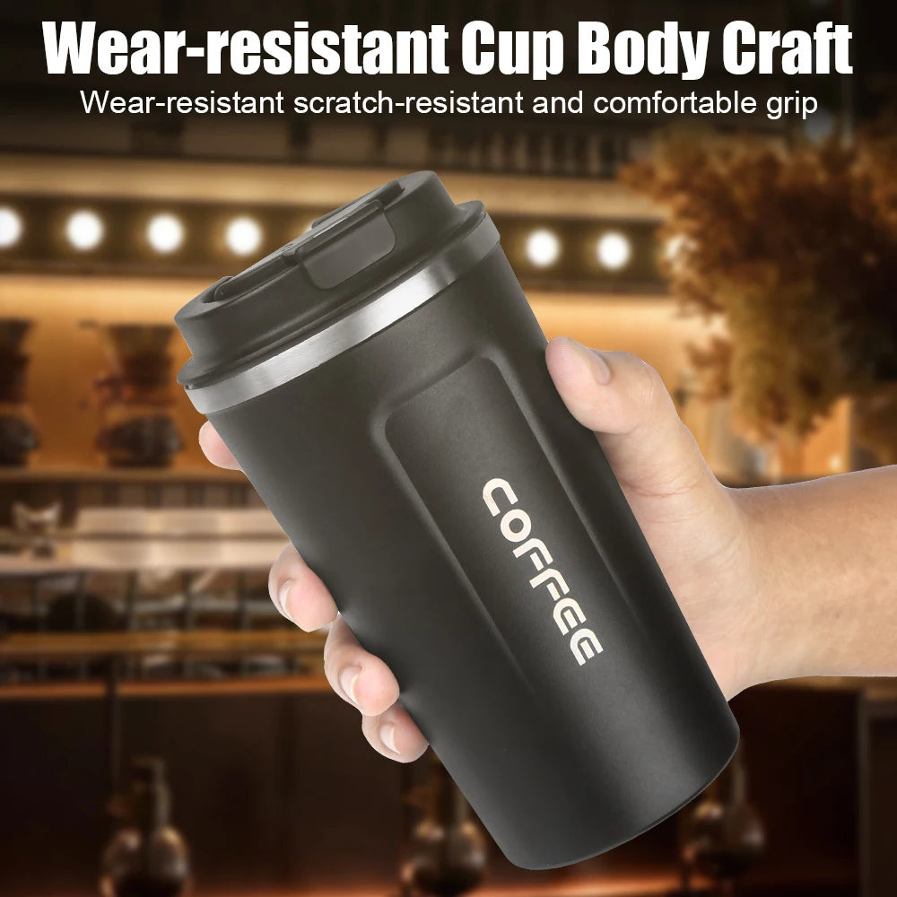 Leak_Proof Travel Thermo Cup Thermo Cafe 510ML Coffee Mug Temperature Display Car Thermos Mug for Tea Water Coffee