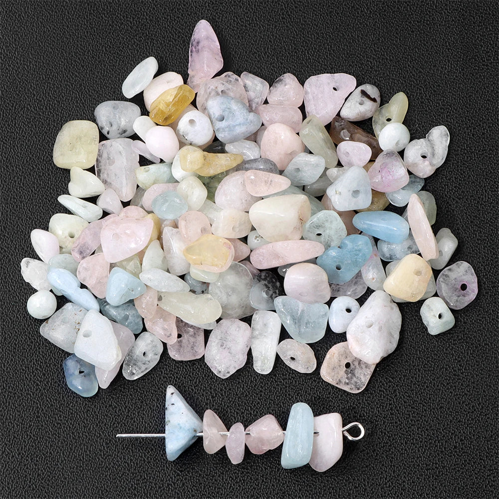 Natural Stone Chips Bead 5-8mm Turquoises Malachite Quartzs Irregular Gravel Beads For Diy Bohemia Jewelry Making Accessories - Madeinsea©