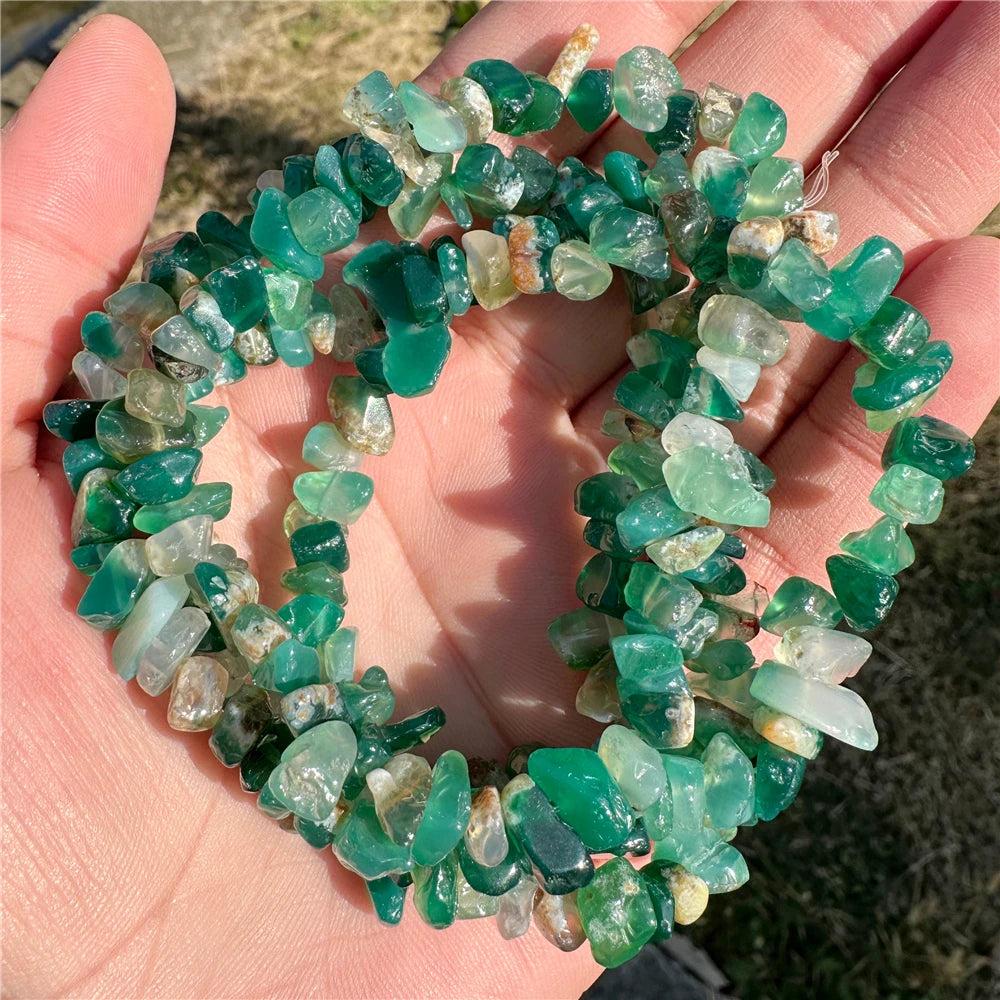 5-8MM Irregular Labradorite Chips Bead Amethysts Malachite Aquamarine Citrine Gravel Stone Beads For Jewelry Making Accessories