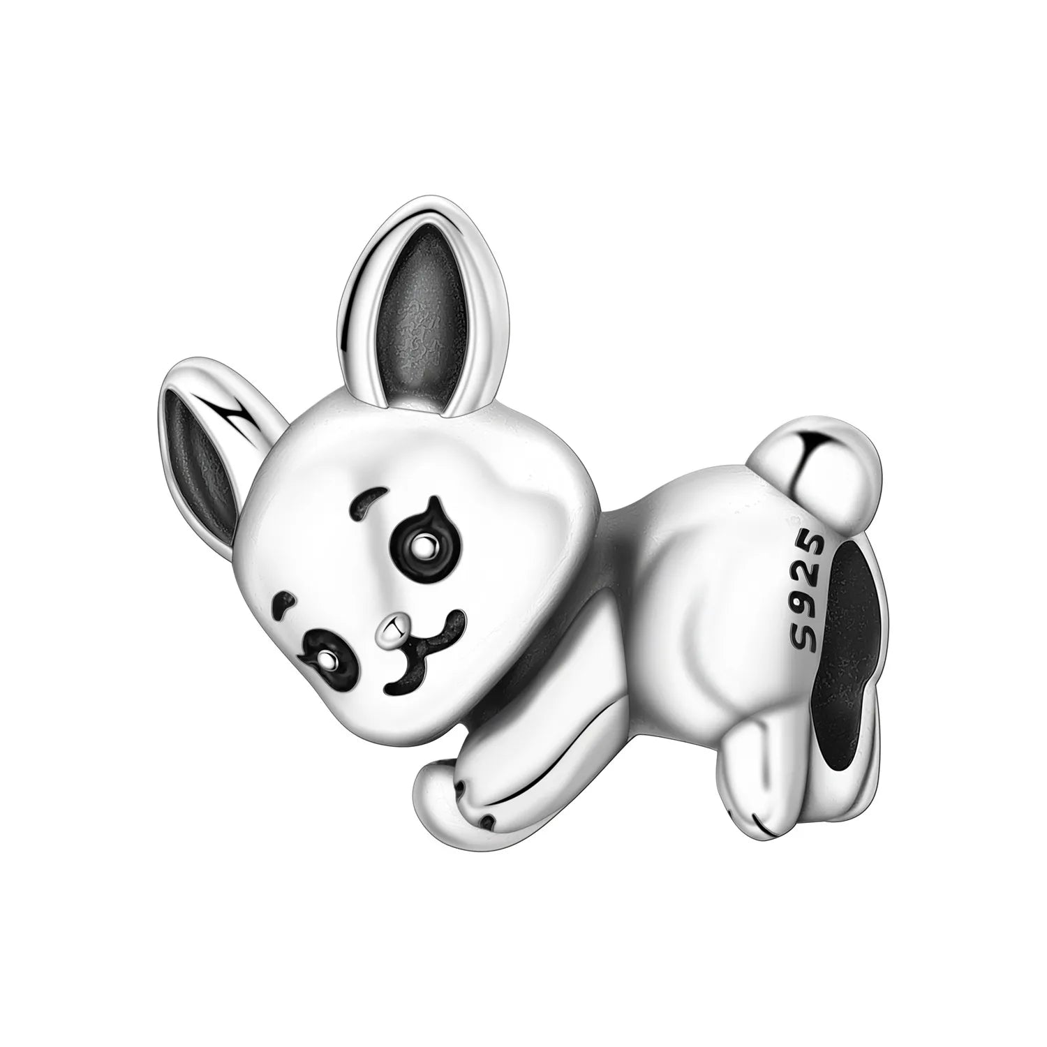 PANPOKI 925 Sterling Silver Cute Polar Bear Animals Pendant Beads Original Pendants Bracelet Charm Jewelry Party DIY Gifts