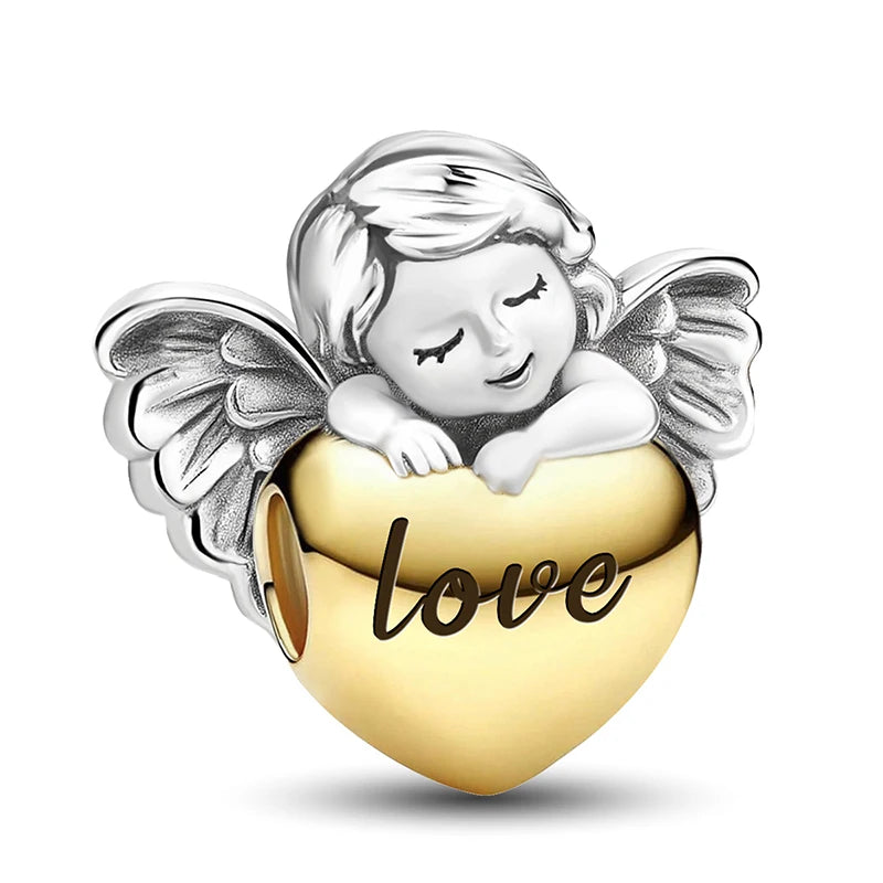 925 Sterling Silver Halloween Dark Phantom Pumpkin Devil Fit Diy Bracelet Necklace Making Gift Of High Quality Fine Jewelry