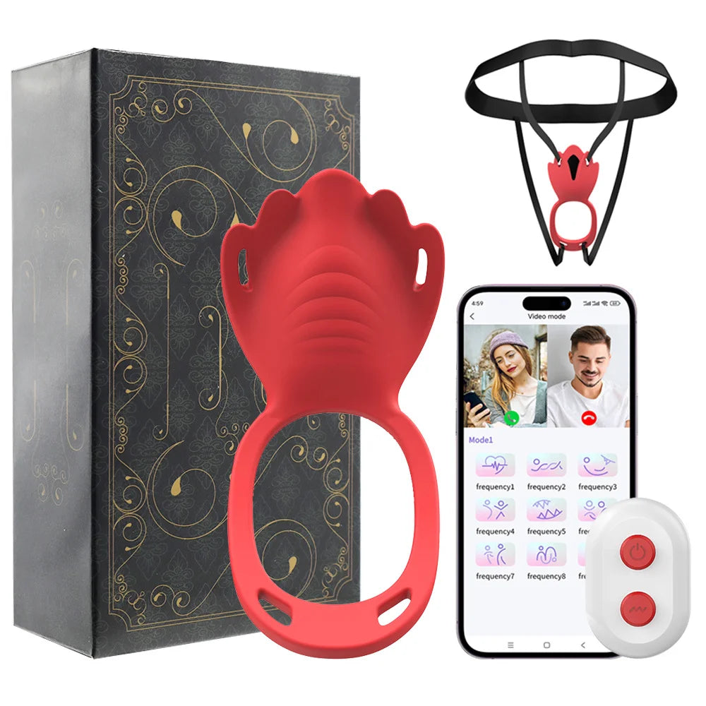 APP Remote Control Wearable BDSM Underwear Vibrator Clitoral Stimulation Adult Sexy Toy for Women Couples Unisex Tools 18 Girl