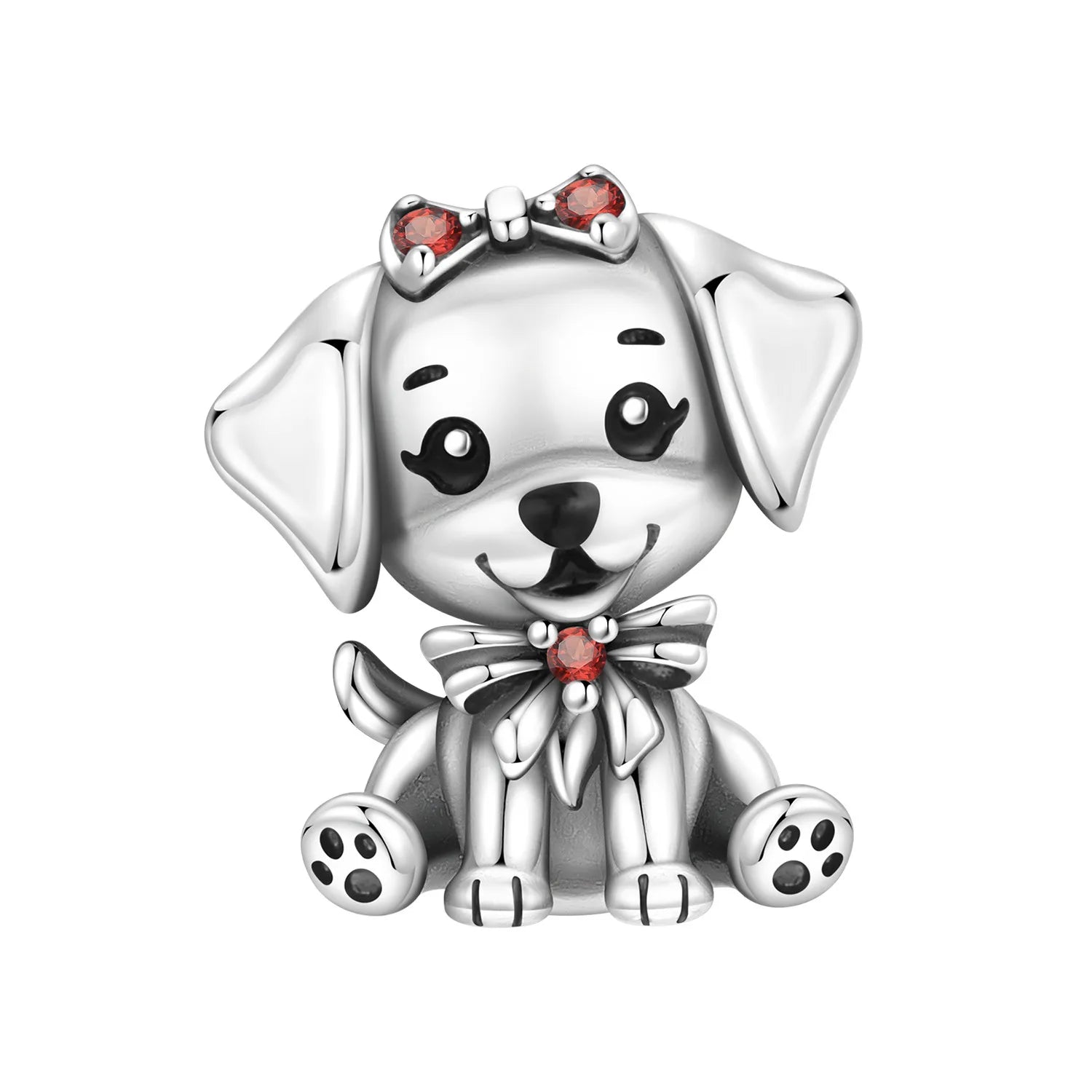 PANPOKI 925 Sterling Silver Cute Crown Frog Animal Charms Beads Fit Bracelets DIY Party Decoration Gifts Jewelry Accessory
