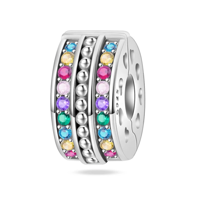 Hot Sale Charms Beads 925 Sterling Silver Pink Perfume Bottle Letter Luminous Firefly Tarot Card Beads Fit DIY Bracelets Jewelry - Madeinsea©