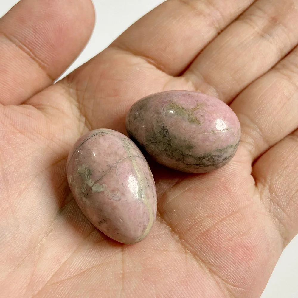 20x30mm Natural Egg Shape Stone Ornament Opal Quartzs Power Minerals Polished Reiki Fish Tank Home Decoration Jewelry Gifts