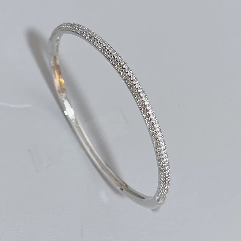 Hot Sale Famous Top Quclity Fashion Luxury Jewelry Bangle For Women For Men Classic Party Wedding Bangle Jewelry Size16cm