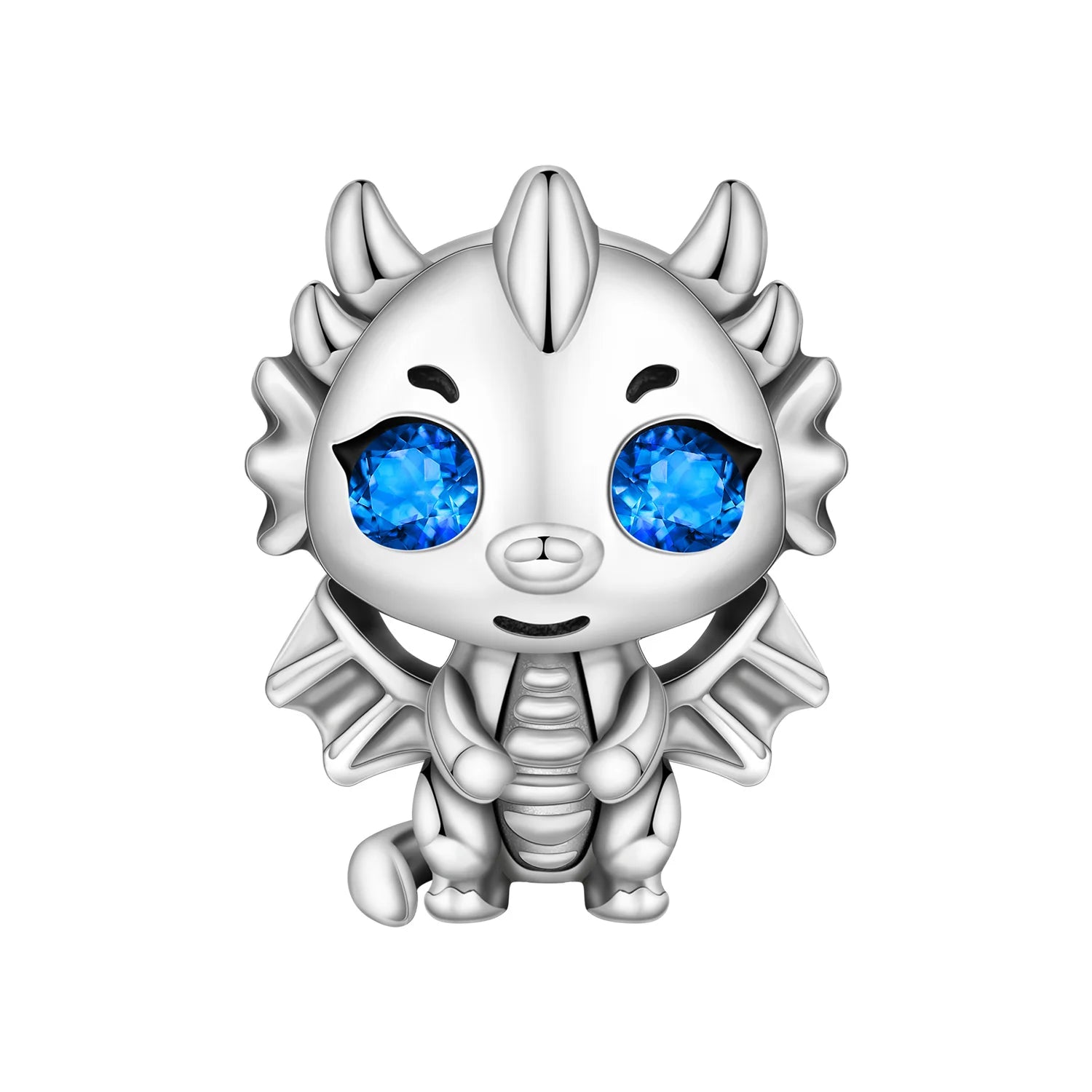 PANPOKI 925 Sterling Silver Cute Teddy Bear Animal Pendant Beads Original Pendants Bracelet Charm Jewelry Party DIY Gifts