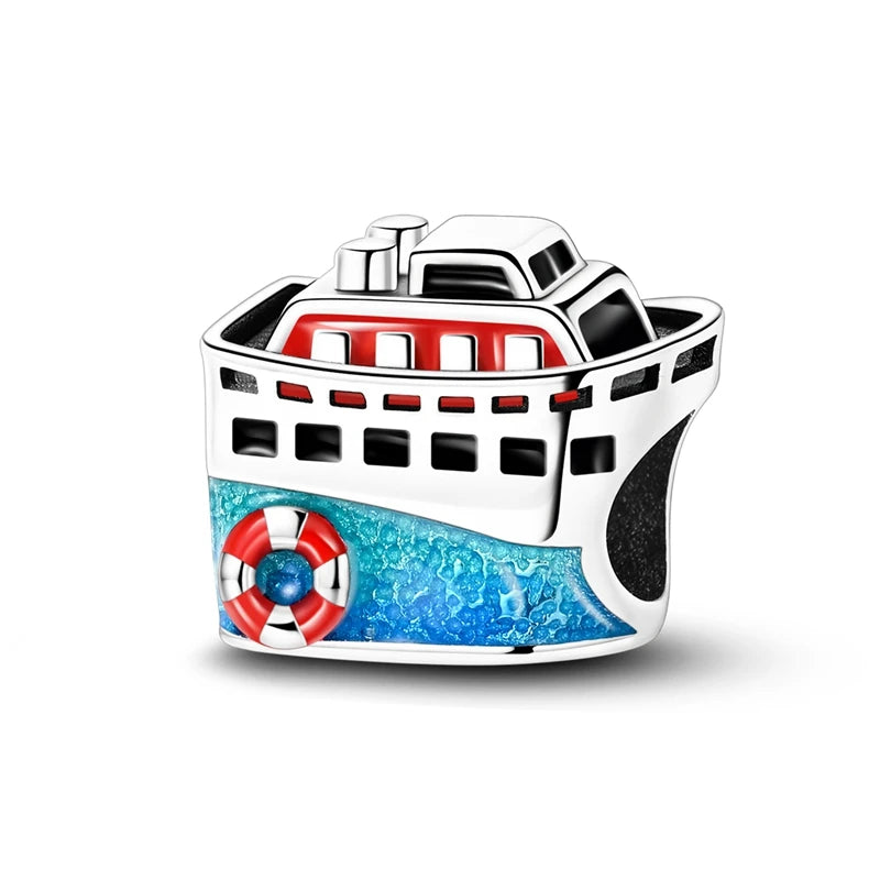 2024 neue 925 Sterling Silber Charms Perlen Fit Original Armband Halskette Charme DIY Schmuck Für Frauen Geschenk