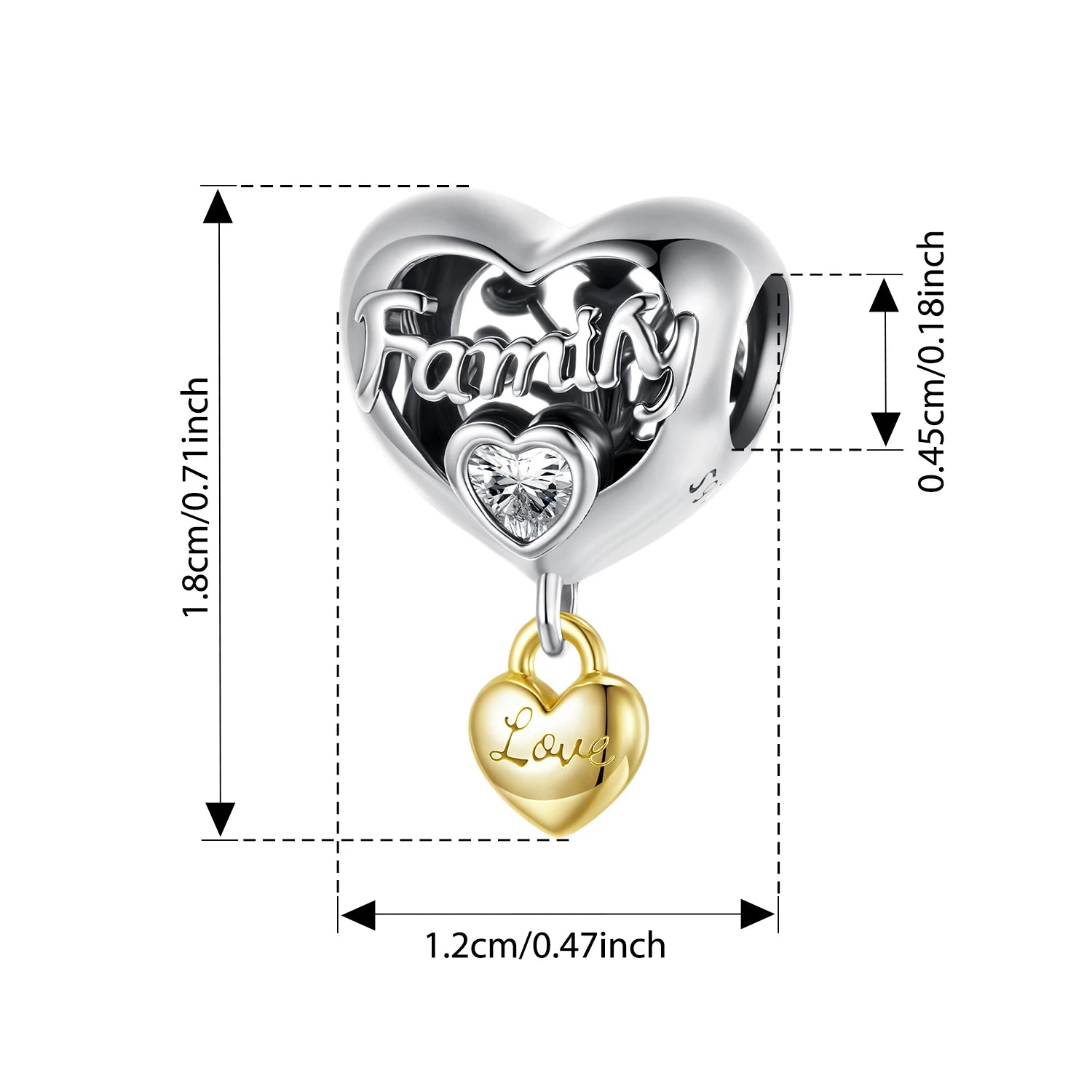 BISAER 925 Sterling Silver Tree of Life Charm Bead Yin Yang Sun Moon Locket Pendant for Women DIY Bracelet Neckalce Fine Jewelry