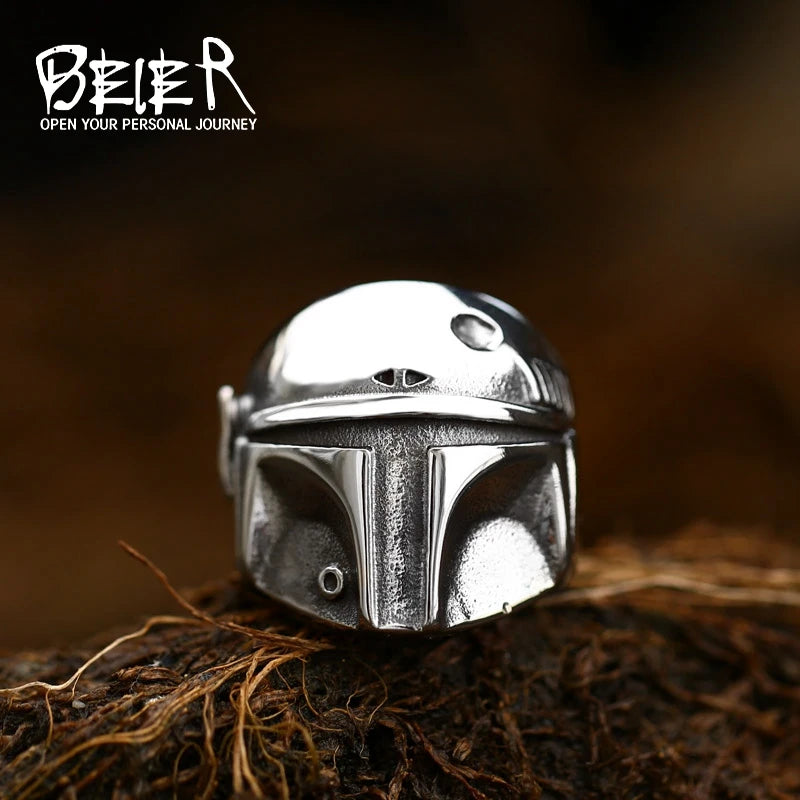 Beier 316L Stainless Steel Movie Product Personality Men Ring Punk Rock Cool Man High Quality Jewelry Wholesale LLBR8-607R - Madeinsea©
