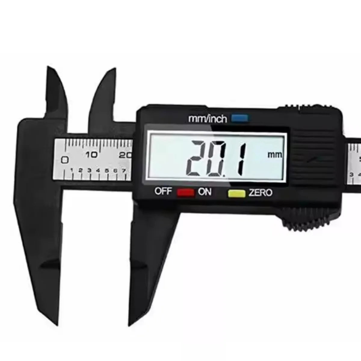 150mm 100mm Electronic Digital Caliper Carbon Fiber Dial Vernier Caliper Gauge Micrometer Measuring Tool Digital Ruler