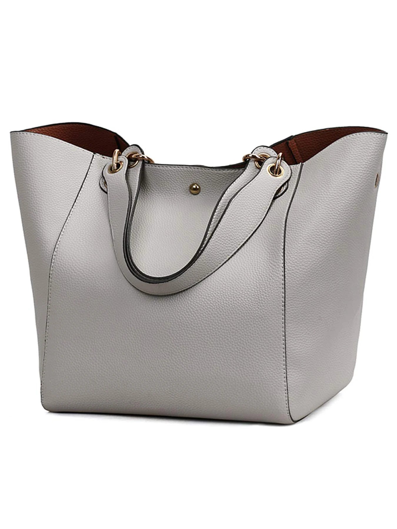 Pahajim Handbags for Women Large Tote Bag PU Leather Waterproof Handbags Shoulder Bag Womens Top Handle Bag for Work Shopping Ba - Madeinsea©