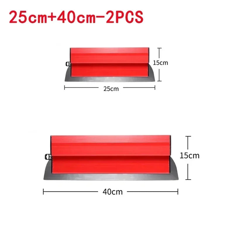 1/2/4Pcs Skimming Blade Stainless Steel Drywall Smoothing Spatula for Large Working Area Wall Decoration Construction Tool