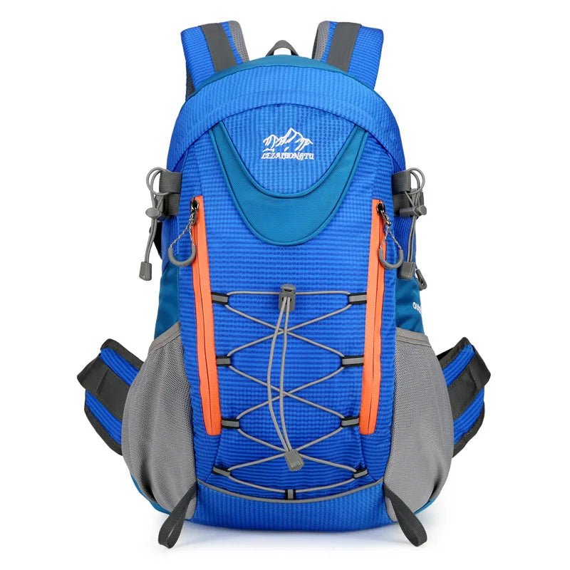 Waterproof Camping Backpack Outdoor Travel Hiking Trekking Climbing Cycling Shoulder Bag Large Capacity Women Men Sport Rucksack