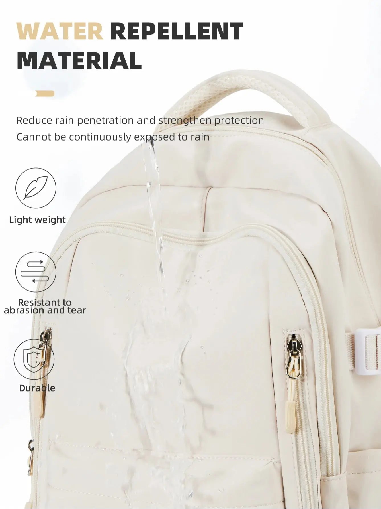 School Backpack for Girl Boy High Capacity Waterproof Teens College Daypack Knapsack Men Women Travel Backpack Laptop Kawaii Bag