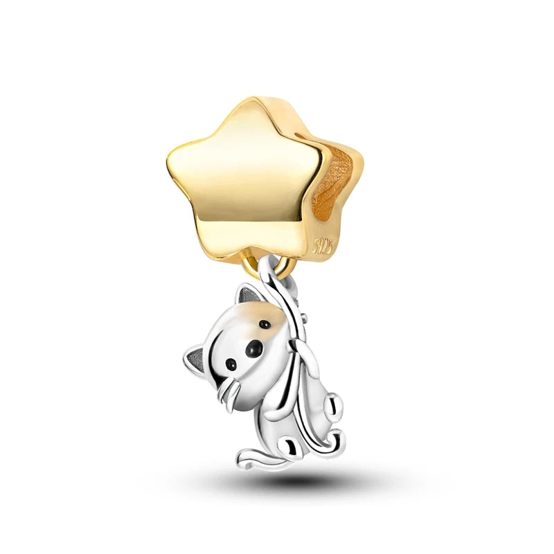 Charm-Heißverkäufe 925 Silber Original Charms Perlen Fit Anhänger Charm Armband Baumeln für Frauen DIY Feine Schmuckherstellung