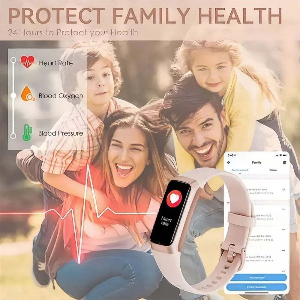 Madeinsea Xiaomi Mijia Smart Bracelet For Women Female Color Screen Sport Heart Rate Blood Oxygen Sleep Thermometer Multi sport Mode watch