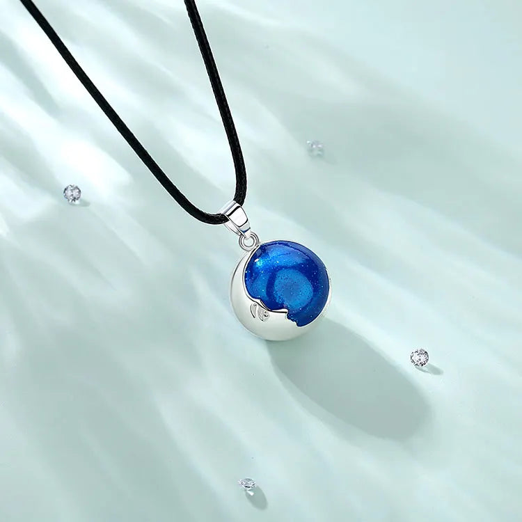 Eudora Collier Bola de Grossesse Necklace Moon Angel Caller Musical Bell Pendant llamador de ángeles Jewelry for Maternity Gift