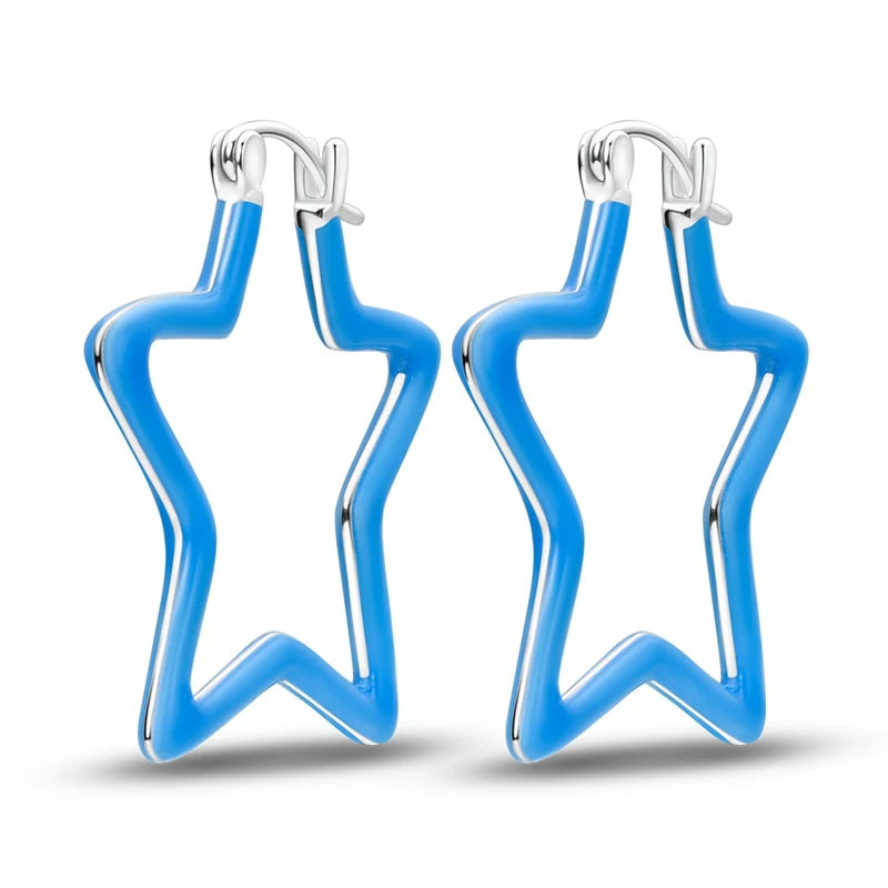 925 Sterling Silber Mode high-end Riyuexing streifen Ohrringe Für Frauen Ohrringe Original Mode Jewelrysc