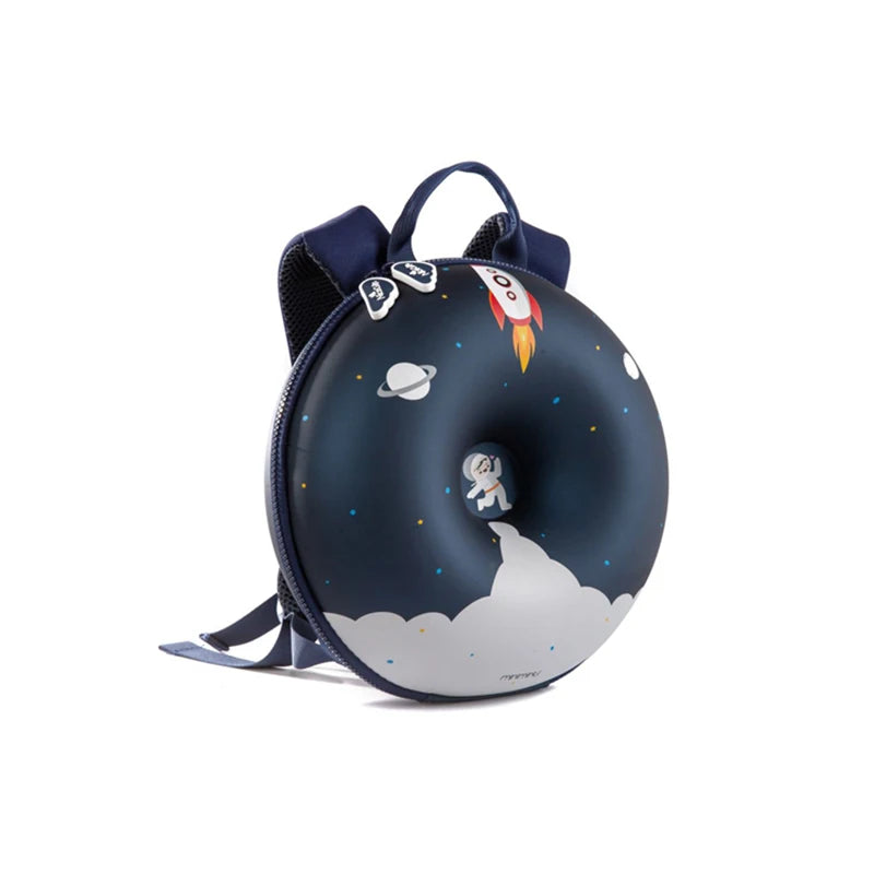 Boy School Backpacks,Girls' School Backpack,Space Rocket , Starry Sky Backpack,Bag For Kindergarten,Lightweight,Comfortable