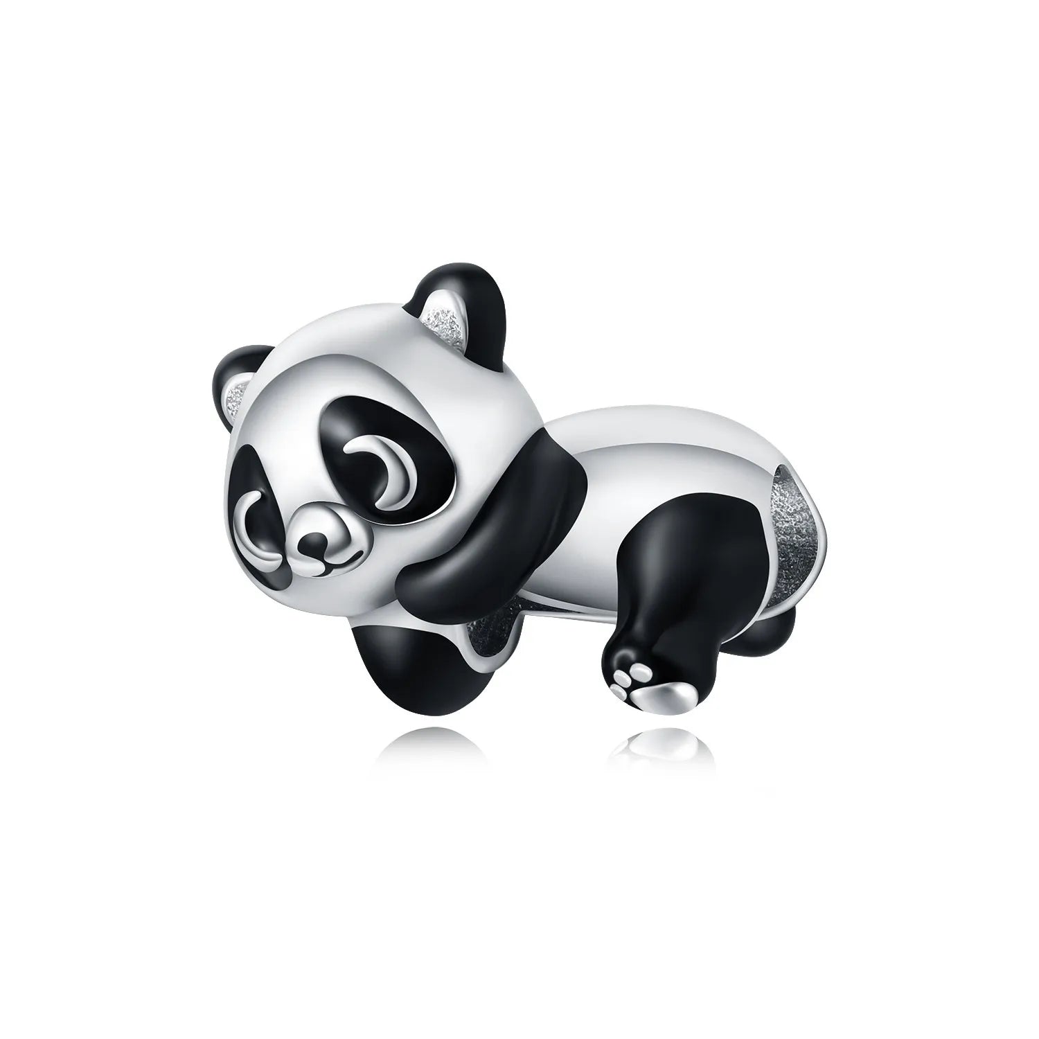 PANPOKI 925 Sterling Silver Cute Koala Animal Pendant Beads Original Pendants Bracelet Charm Jewelry Party DIY Trendy Gifts