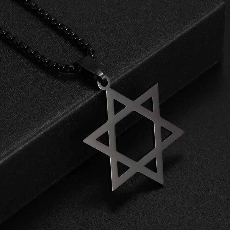 Retro Neptune Poseidon Trident Necklace Ukraine National Emblem Pendant Men\\\\\\'s Fashion Cool Trendy Jewelry Accessories