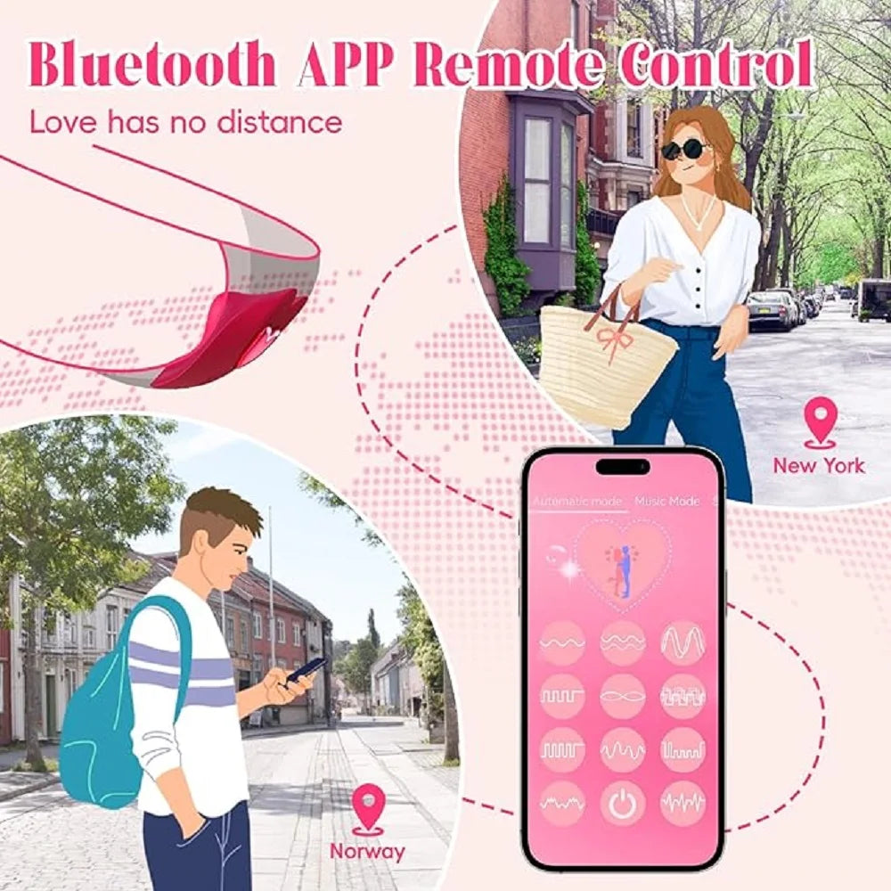 App Cellphone Remote Control Vibrator Wearable Panties 10 Vibration Vagina Clitoris Massager Mini Bullet Sex Toys for Women