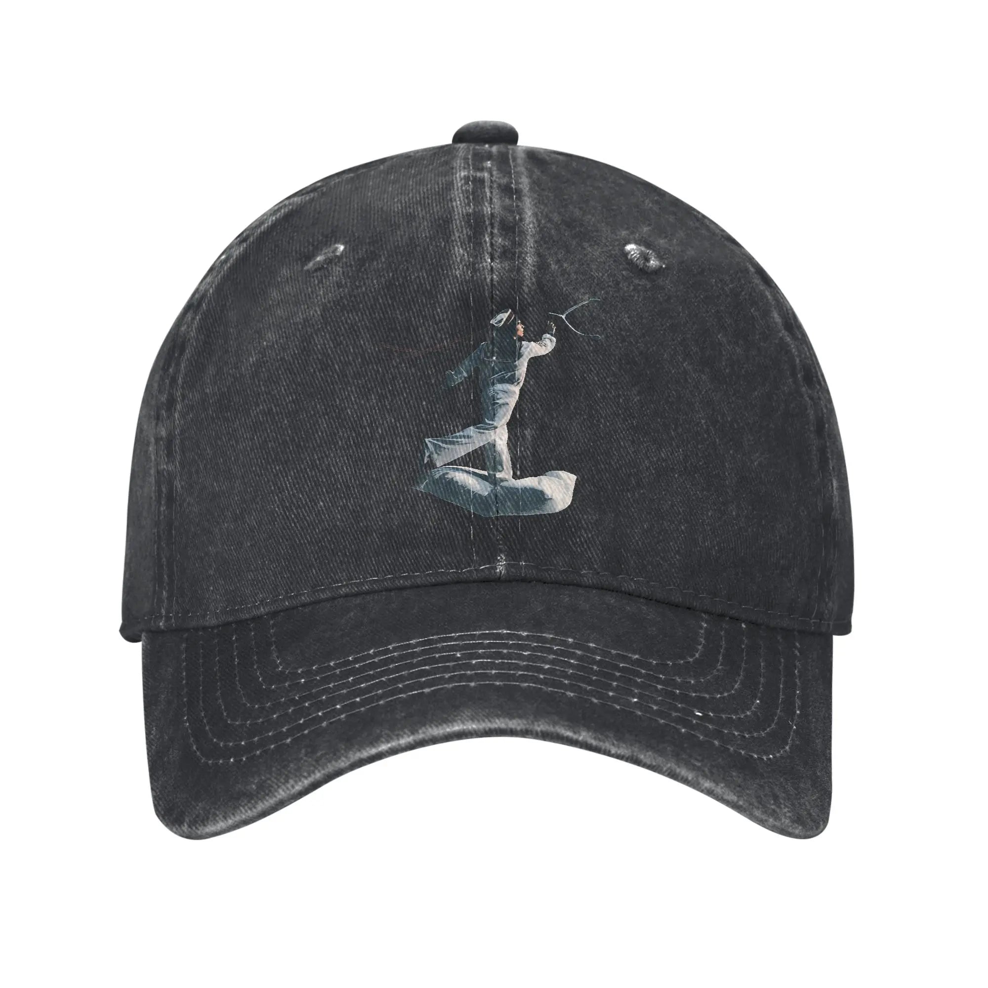 Conan Gray Wishbone World Tour 2026  Baseball Cap Distressed Denim Washed  Headwear for Men Women Activities Gift Caps Hat