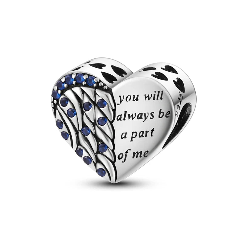 New 925 Sterling Silver Charms Beads Pendant Devil's Eye Blue Zircon Charms For Original Bracelet Charms DIY Jewelry Gift