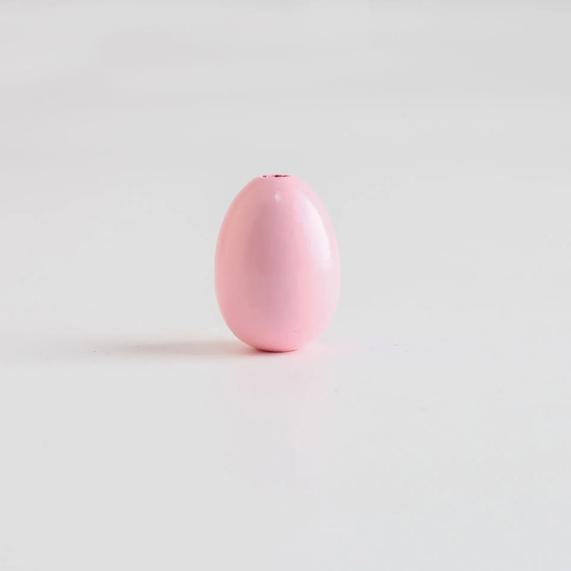 10Pcs/Pack Easter Day Painted Eggs Wooden Beads DIY Kids Toys Bracelet Accessories