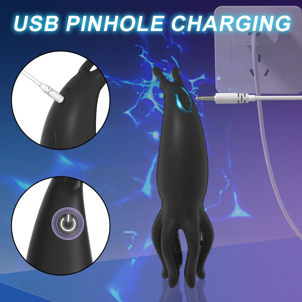 Stimulateur de gland vibrant pour hommes, appareil d'entraînement pour retarder l'éjaculation, masseur vibrant pour masturbation durable, jouet sexuel d'endurance