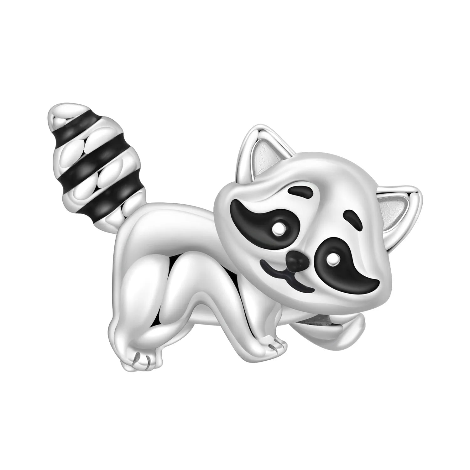 PANPOKI 925 Sterling Silver Cute Crown Frog Animal Charms Beads Fit Bracelets DIY Party Decoration Gifts Jewelry Accessory