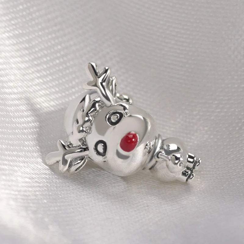 NEW 925 Sterling Silver Charm Fit Original Bracelet Accessories Women Jewelry All kinds Of Cute Animals Series Duck Lion