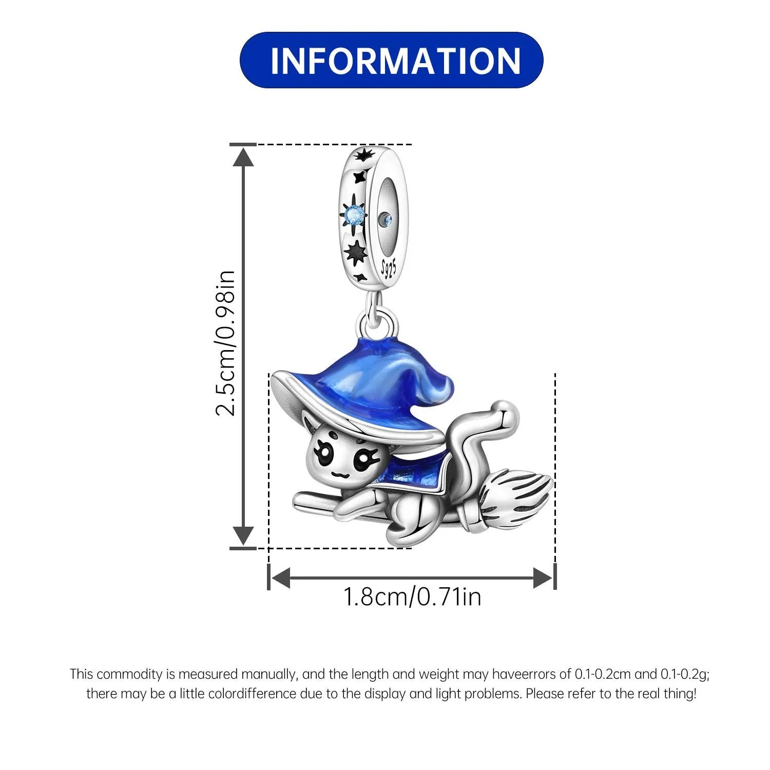 PANPOKI 925 Sterling Silver Magic Cat Pet Animal Pendant Beads Original Pendants Bracelet Charm Jewelry Party DIY Trendy Gifts