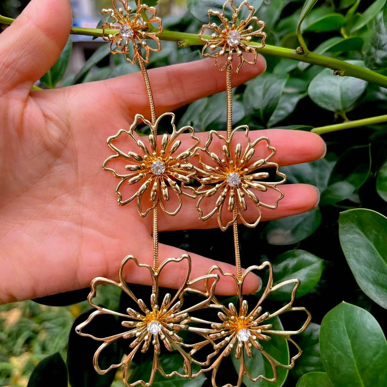 ZAA Exaggerated Alloy Conch Hot Selling Earrings