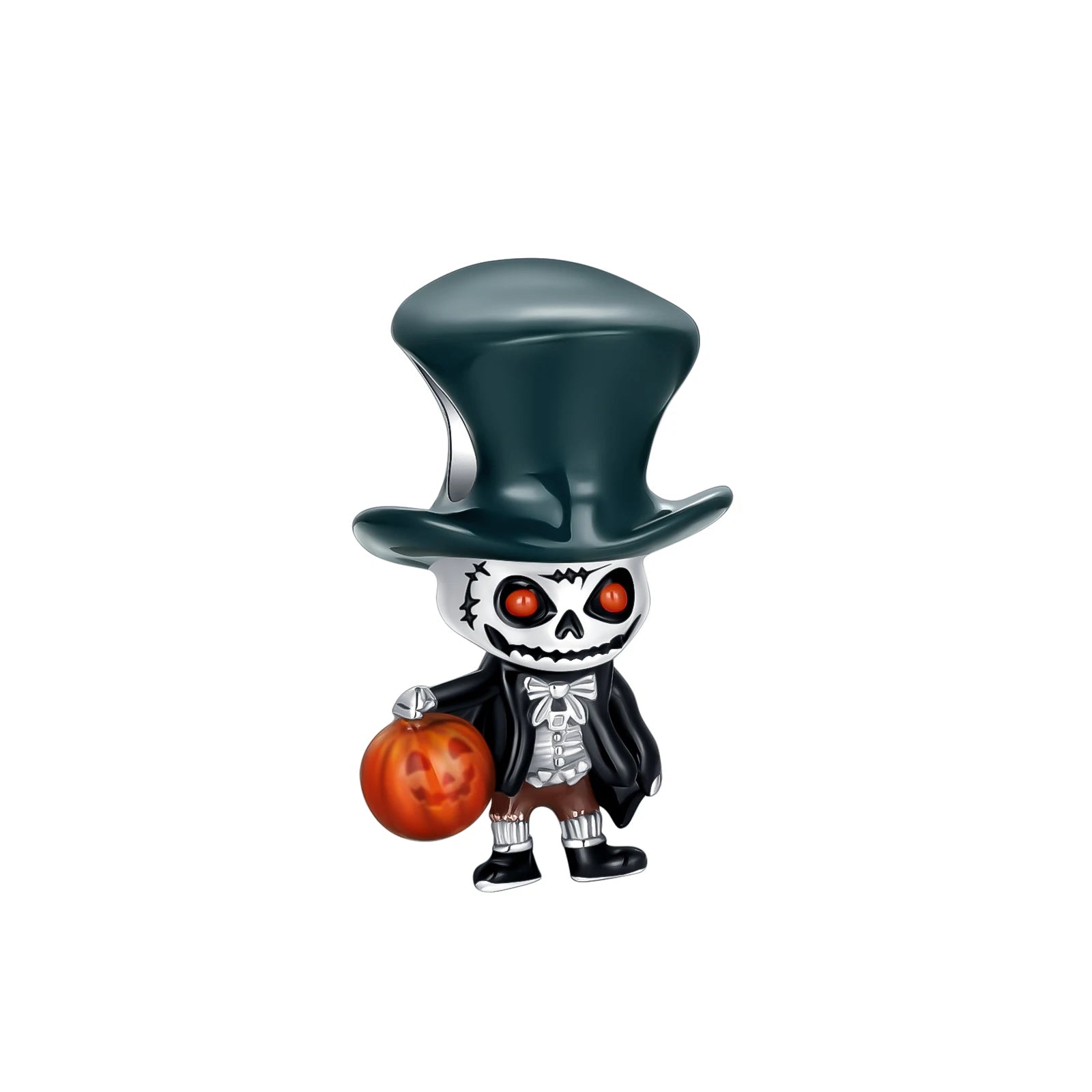 Skull Demon pumpkin Head Ghost Halloween pendant Jewelry Beads for s925 Original Bracelet Plata De Ley 925 boutique charms gift