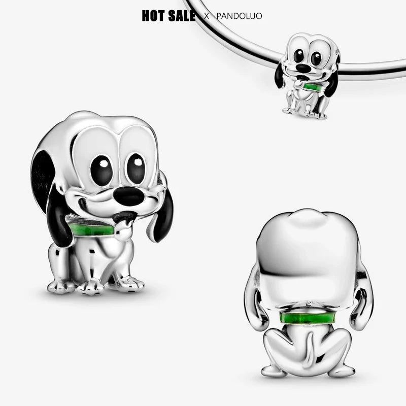 NEW in Charm Disney Cheshire Cat Charm beads Suitable for Original Women Stitch Bracelet Necklace Pendant Jewelry Holiday gifts