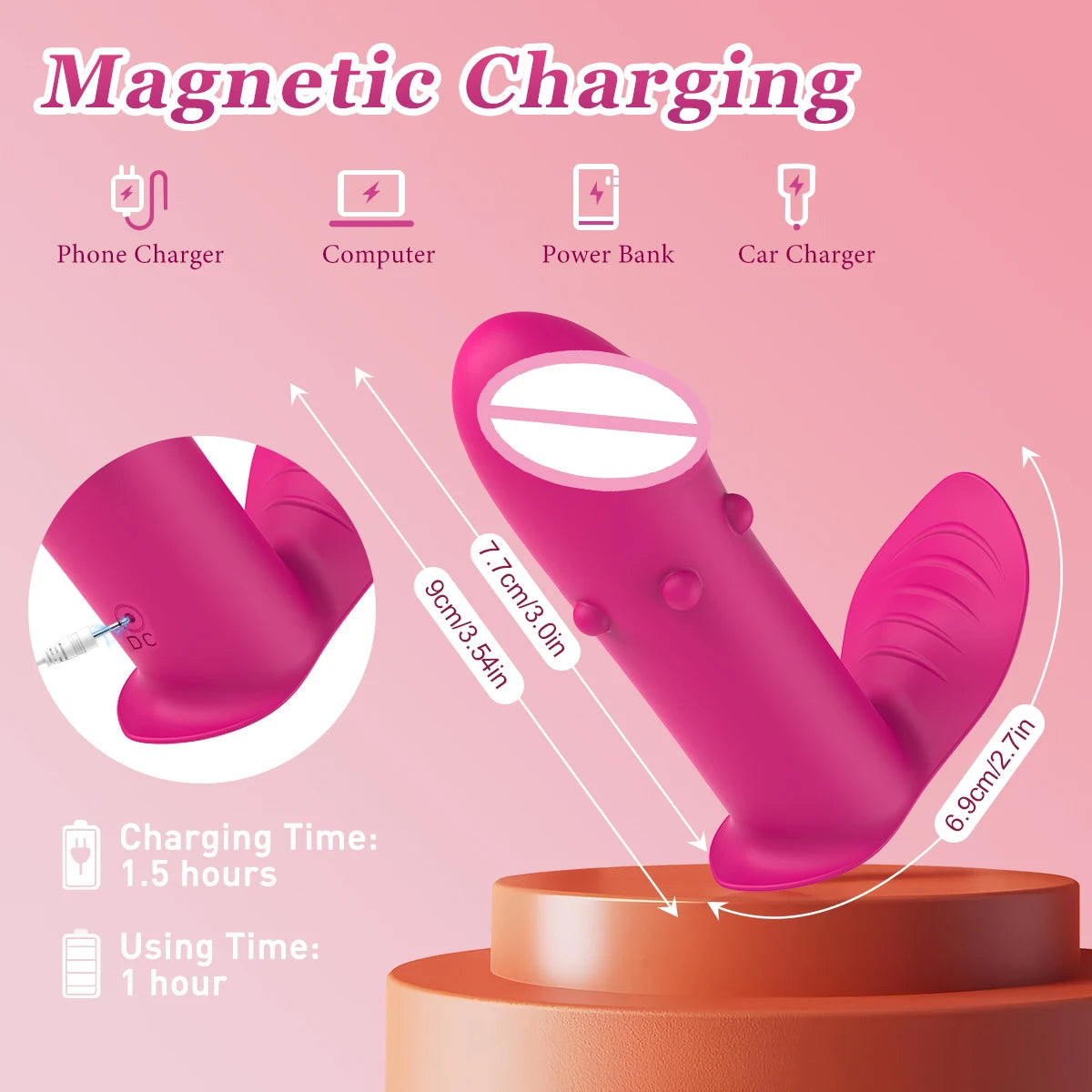 Wearable Dildo Vibrators APP Bluetooth Control Clitoral G Spot Stimulator 10 Modes Vagina Orgasm Masturbator Sex Toys for Women