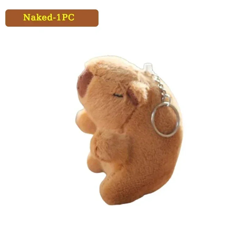 1-20PCS Water Dolphin Cotton Red Lovely Cute Creative Cute Capybara Pendant Plush Toy Doll Bag Charm Keychain Doll Doll Dolls