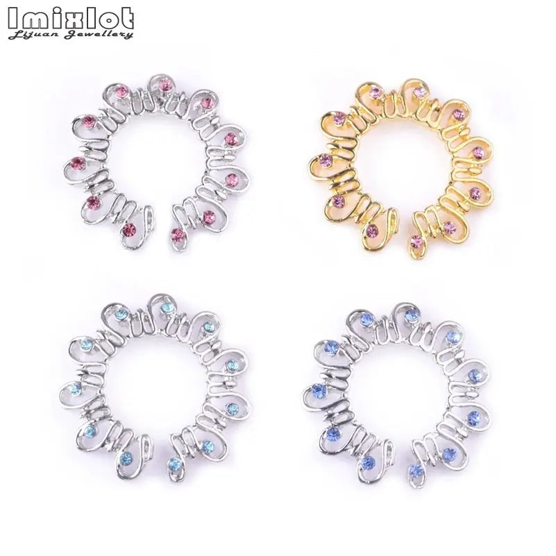 2pcs Stianless Steel Flower Heart Nipple Rings Fake Piercing Jewelry Women Sexy Nail Clips Nipple Clamps Pierced Body Jewelry