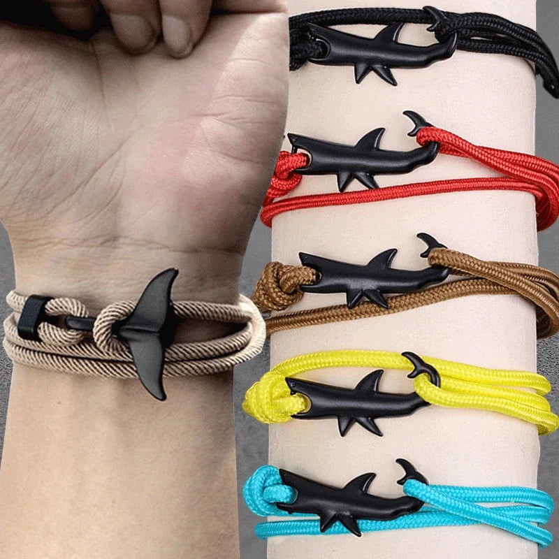 Minimalist Adjustable Shark Bracelet