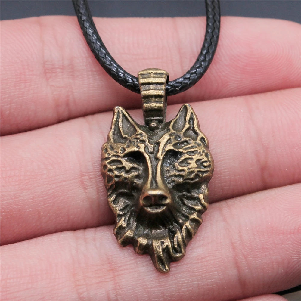 Animal Black Leather Necklace Elephant Wolf Dragon Horse Gecko Lizard Pendant Necklace For Women Men Boy Girls