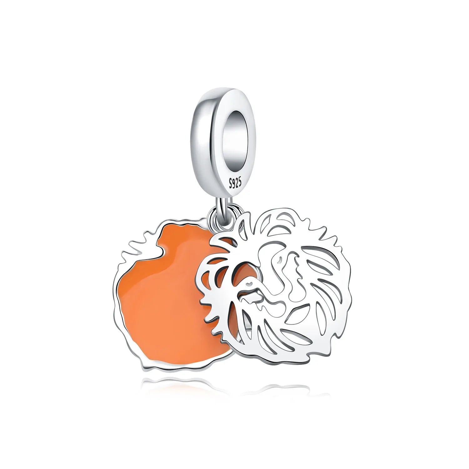 PANPOKI 925 Sterling Silver Cute Panda Animals Beads Original Pendants Bracelet Charm Jewelry Party DIY Trendy Gifts