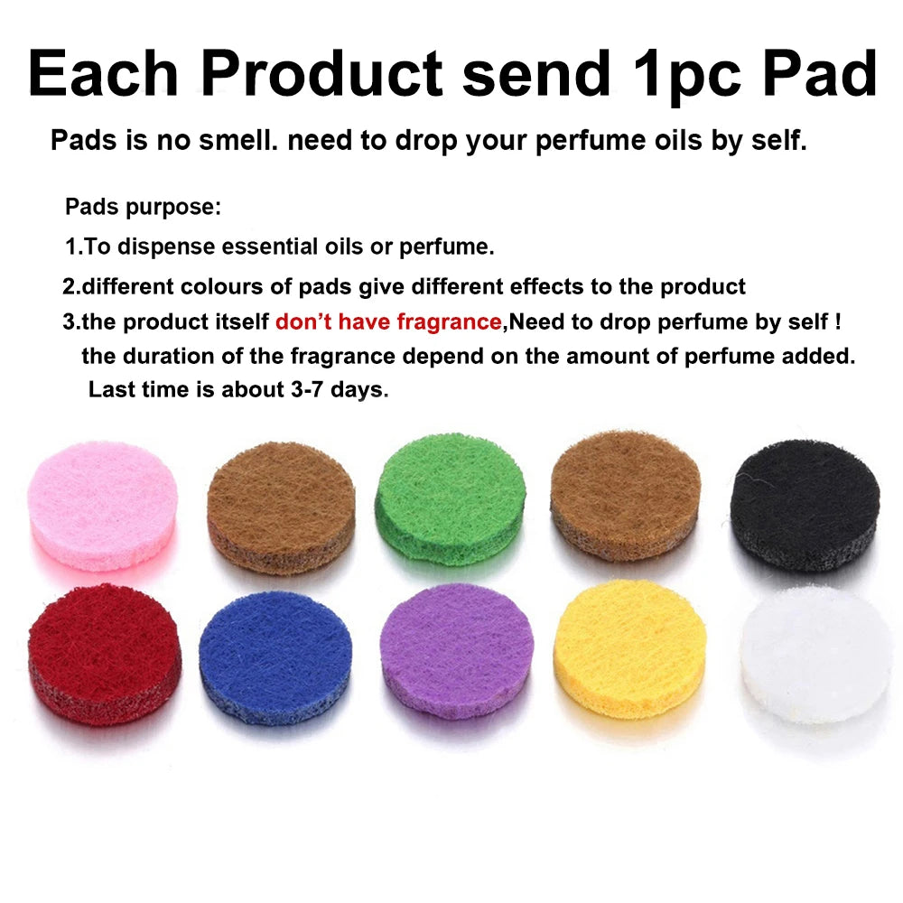 New Love Heart Aromatherapy Bracelet Bangle Adjustable Chain Perfume Essential Oil Diffuser Bracelet Women DIY Locket Jewelry