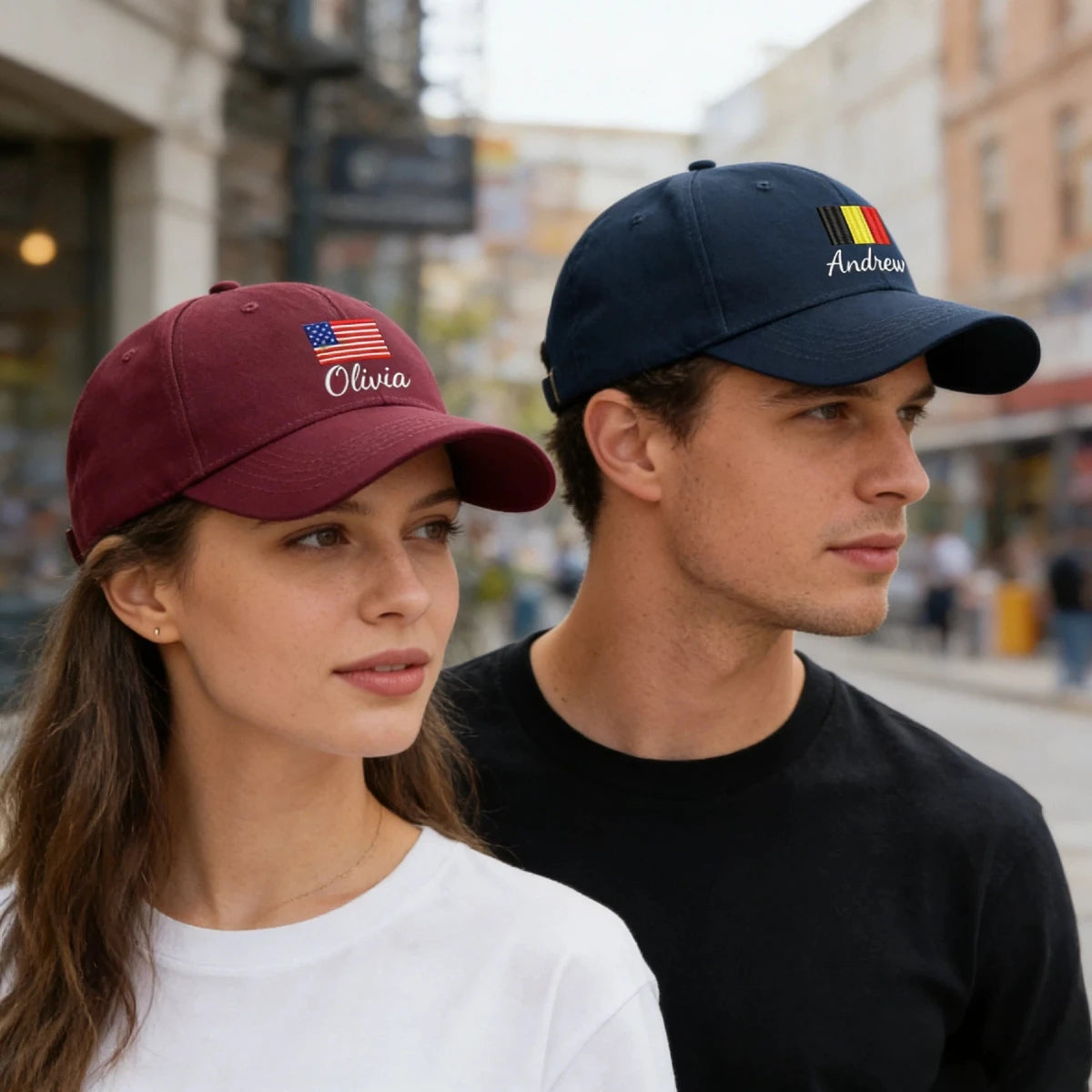 Custom Made Hat Embroidered Flag Baseball Cap Personalized Text Name Baseball Hat for 2026 FIFA World Cup
