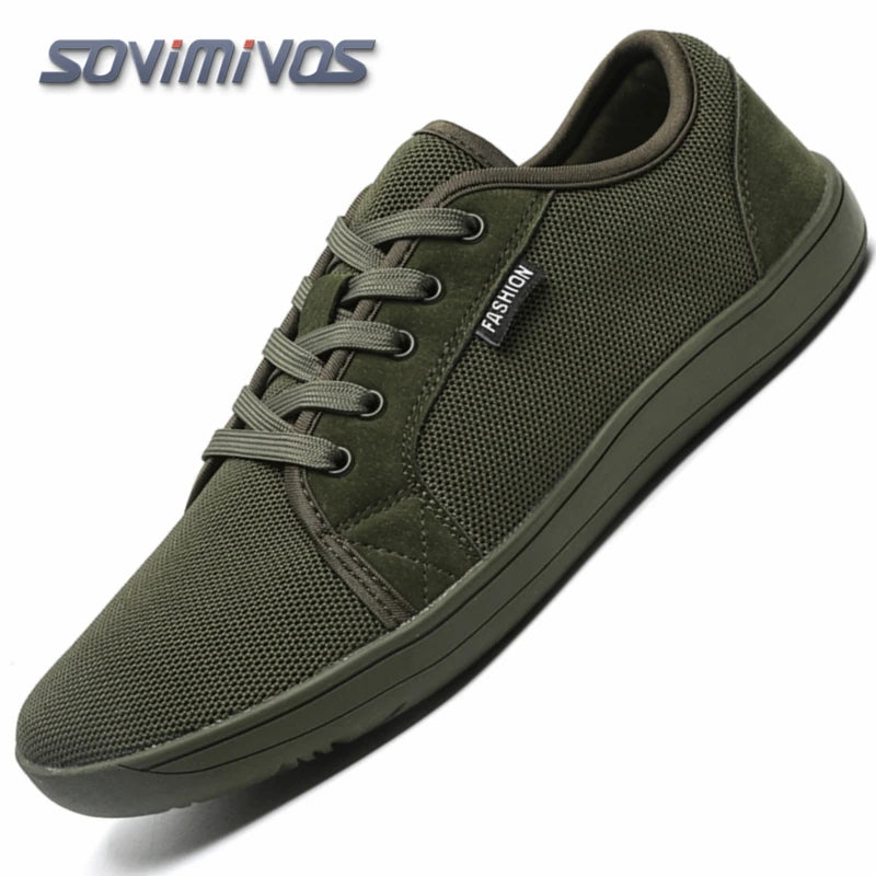 New Minimalist Shoes for Men Wide Toe Barefoot Casual Sneakers Lightweigh Outdoor Running Zero Drop Male Sneaker Tenis Masculino